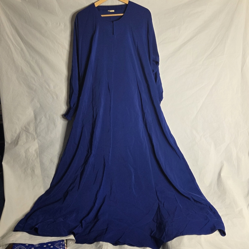 Vibrant Blue Long Sleeve Top